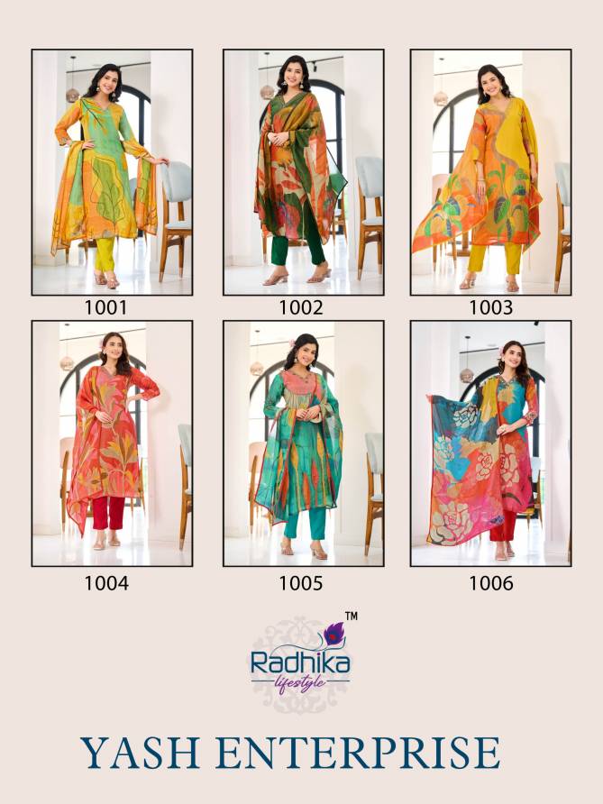 Womaniya By Radhika Printed Kurti With Bottom Dupatta Wholesale Shop In Surat
